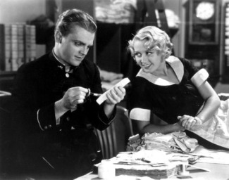 With James Cagney in Blonde Crazy