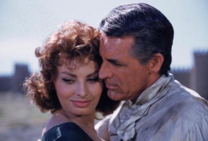 Loren and Grant in The Pride and the Passion (1957)