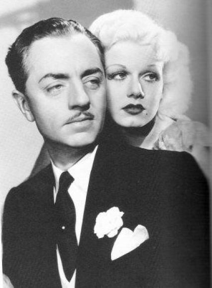 With fiancee Jean Harlow